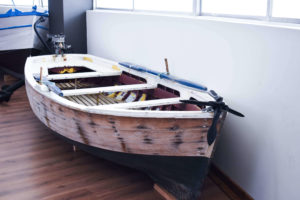Ejemplo de embarcaciones tipicas de Cedeira - Museo Mares de Cedeira